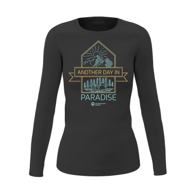 Another Day In Paradise Women Long Sleeve Shirt